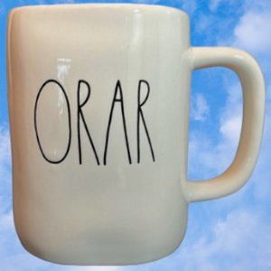 Rae Dunn ORAR Ceramic Mug | Pray Prayer Espanol Spanish Religious Christmas